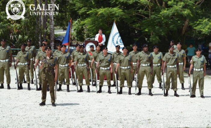 flag raising cermony