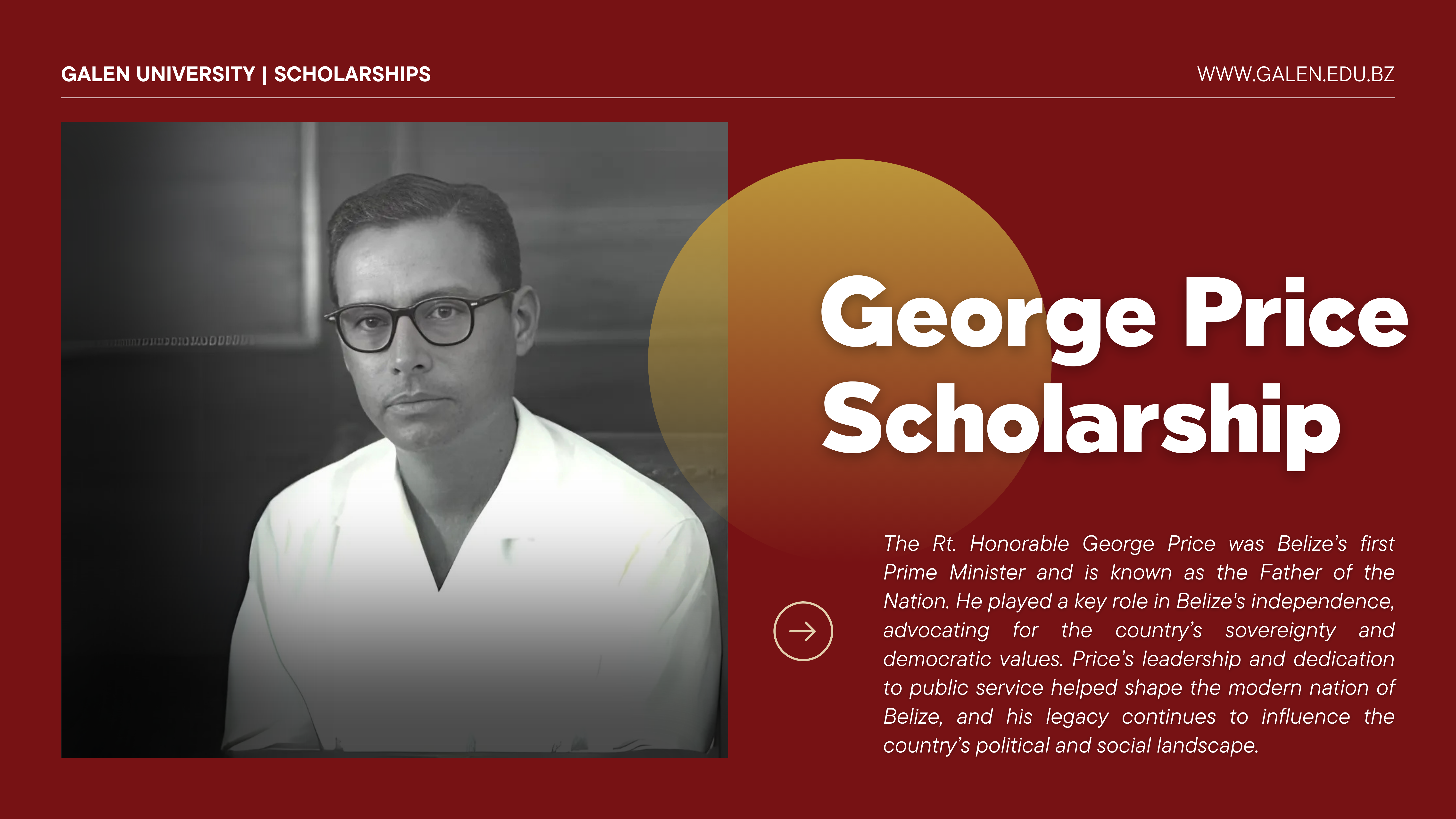 George Prcie Scholarship