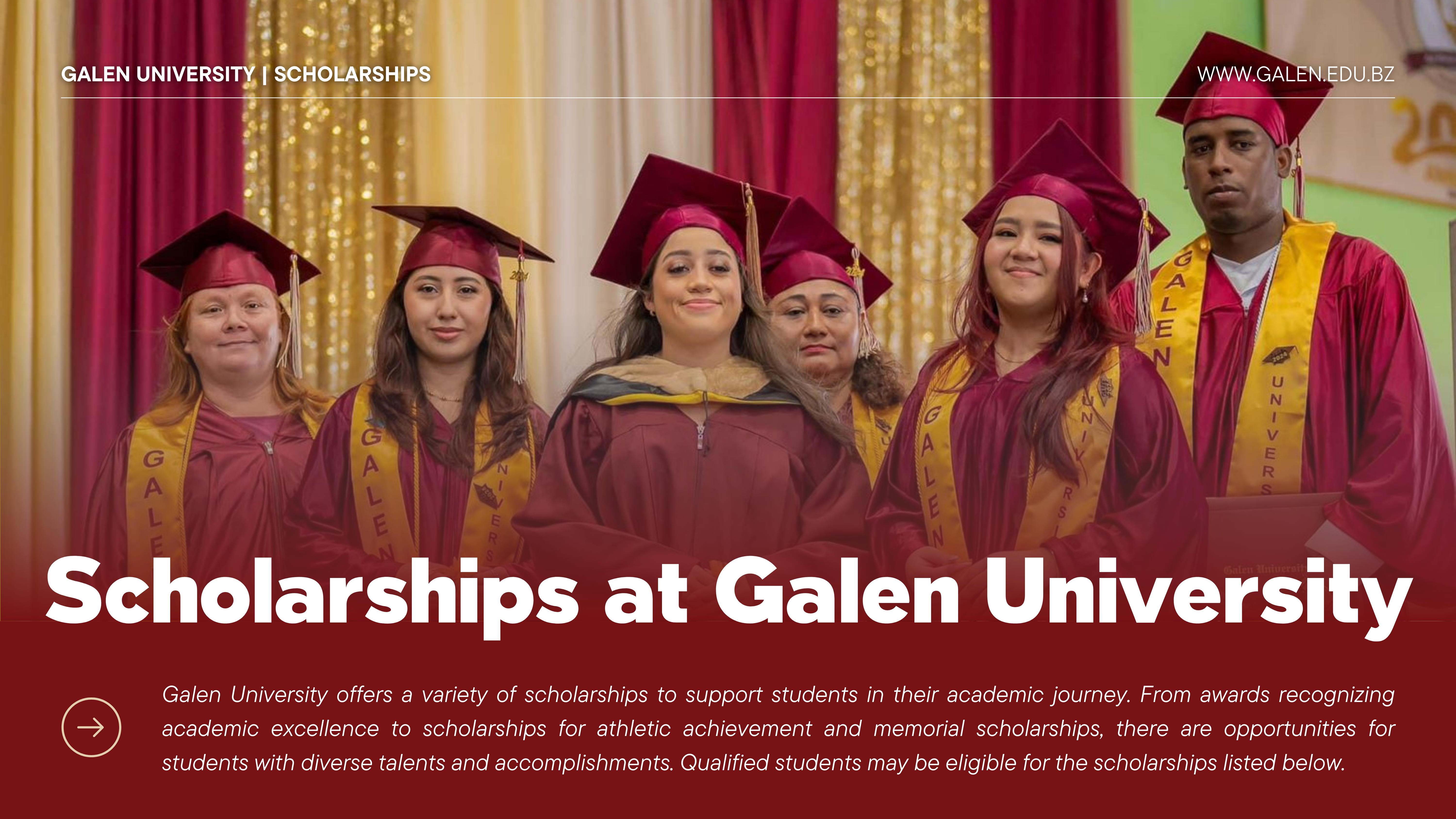 Scholarship at Galen University