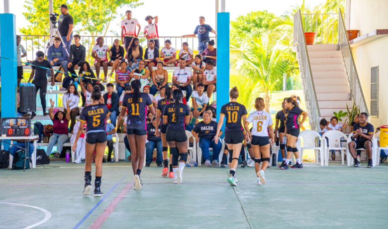 Lady Eagles Volleyball Team 8